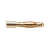 2.5mm Banana Connectors Plug, Multi Purpose Pure Copper Nickel Plated