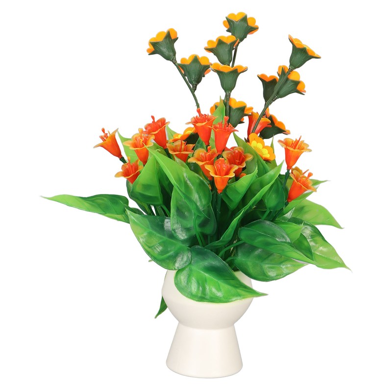 Aquarium Artificial Flower Decoration Simulation Fish Tank Fake Flower Landscaping