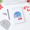 Hying Christmas Trees Cutting Dies for Card Making, Xmas Sleigh