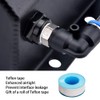 EVIL ENERGY Overflow Tank,Coolant Radiator Tank,Reservoir Expansion,Universal 1L Aluminum Black