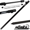 Angel-Berger Magic Baits Black Bankstick Rod Holder Various Lengths Aluminium