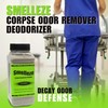 SMELLEZE Natural Corpse Odor Absorbent & Deodorizer Powder - Deodorizes