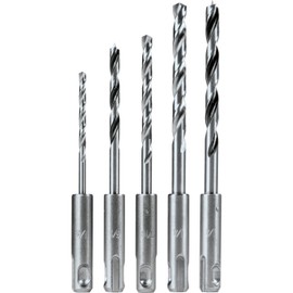 Makita B-59243 5 Pc. Assorted SDS-Plus Drill Bit Set, Metal, Wood