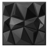 Art3d Decorative 3D Wall Panels in Diamond Design, 12"x12" Matt