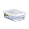 CARE + PROTECT Smart Food Container, Perfectly Stackable, Fridge Organiser,