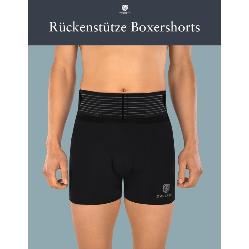 SWORTS Men's Core Back Support (LWS) ProSkin Back Support Technology