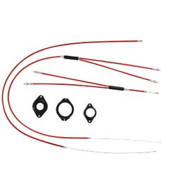 WEERAS Brake Cable and Housing, BMX Bike Bicycle Gyro Brake Cables Front and Rear (Upper and Lower) Spinner Rotor