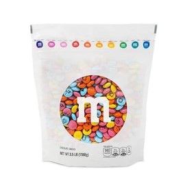 M&M’S WORLD Summer Themed Milk Chocolate Candies,2 Pounds of Bright Colored Light Blue,Orange,Yellow& Dark Pink with Fun Summer Icons,Resealable Pack for Celebrations,Summer Parties,BBQ'S,DIY Favors