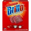 Brillo 23318 18 Count Steel Wool Soap Scrubbing Pads -