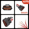 AUTO OCCASION Alternator Repair Plug Harness Connector with 7.67'' 4