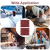 KAHEIGN 60Pcs Sanding Sheets, 40/60 /80/120 /180/240 Grits Hook and