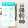 HapiRm Over Door Hat Rack - Wall Mounted Hat Organizer
