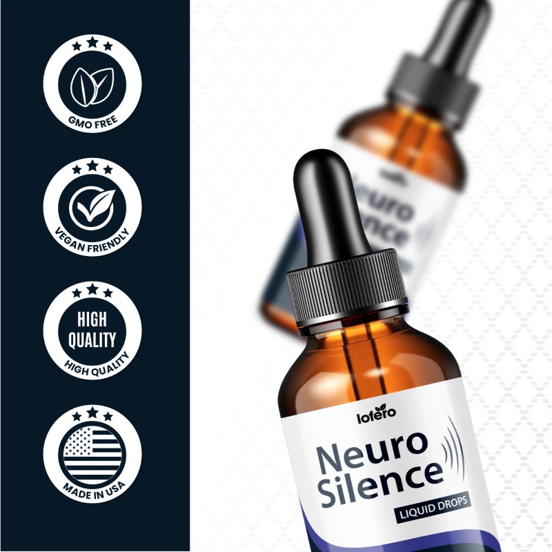 Neuro Silence Ear Drops Natural Hearing Support Supplement for Hearing