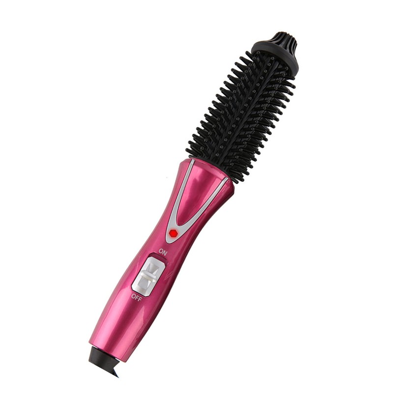 Electric Folding Hair Curler Comb Brush Portable Hair Dressing Beauty