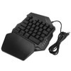 HXSJ Single Hand Membrane Keycap Gaming Keyboard 35 Keys Single