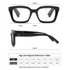 ZXYOO 6 Pack Oversize Square Design Reading Glasses for Women,