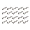 sourcing map M8x35mm Torx Security Machine Screw, 20pcs Pan Head