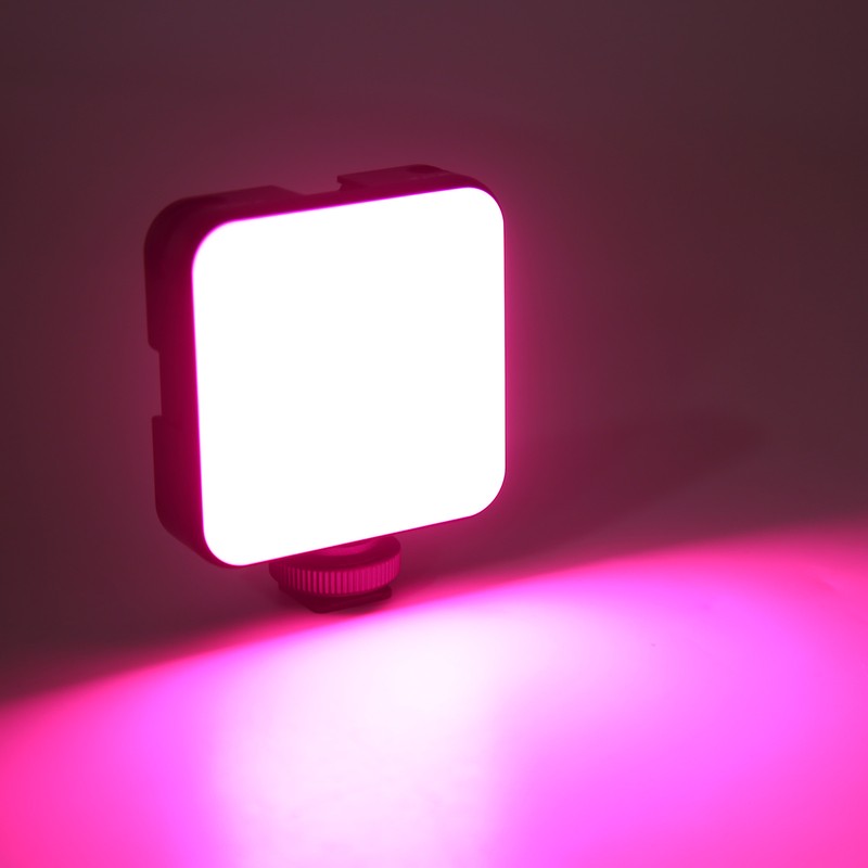 W64 RGB LED Fill Light Multiple Light Effects Modes Pocket