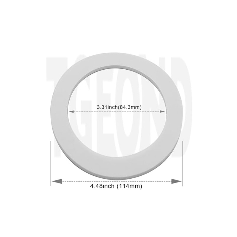 EPE & Rubber Sink Strainer Seal Kit for 3-1/2 Inch