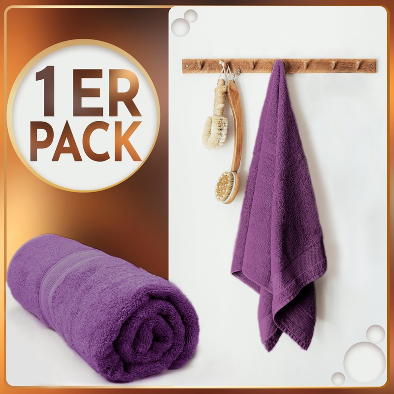 NatureMark Sauna Towel, Premium Quality, 80 cm x 200 cm,