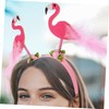 TOVINANNA Flamingo Headband Soft Comfortable Lightweight Hawaiian Party Accessory for
