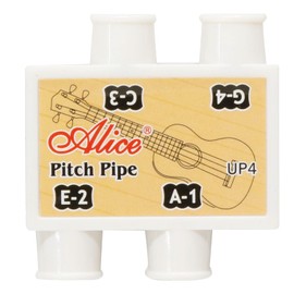 Alice A002C Ukulele Tone Whistle, Pitchpipe, 1A-2E-3C-4G