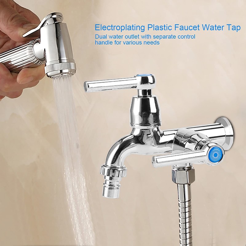 Tomotato Water Tap with Stand Mixer Cooler, Double Spout 1/2