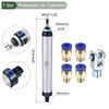 YOKIVE Pneumatic Air Cylinder, Double Action with Y Connector and