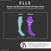 Elle Ladies Milk Socks with Massage Sole Pack of 1