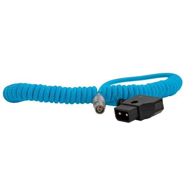 KONDOR BLUE | Coiled D-Tap to Female LEMO 2 Pin