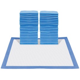 Hyfine 80 Count Underpads Disposable Bed Pads 30"x36", Heavy Absorbency, Leakproof Incontinence Chucks Pads for Adults, Elderly, and Baby, Pee Pads