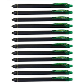 EnerGel Noir 0.7mm Green - Pack of 12