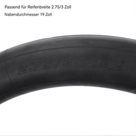 2.75/3.00-19 Inner Tube, Heavy Duty Dirt Bike Inner Tube for Honda CRF 100F 125FB 150F 450R KX Surron Light Bee X UltraBee Talaria Offroad Motocross Motorcycle with TR4 Valve