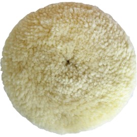 ZK-FACTORY 7 inch Double Sided Cutting Polishing pad 5/8" soft edge For polisher and glaze