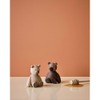 Lucie Kaas Skjode TE01OAS Wooden Teddy Bear 9 cm Oak