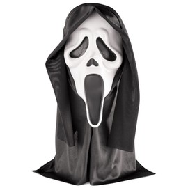 Fun World Fun World Ghost Face Mask As Seen In The Movie Scream, Adult