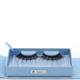 Dermastil Azura Premium Faux Mink Lashes Strip Lashe False Eyelashes - Makeup Wedding Party