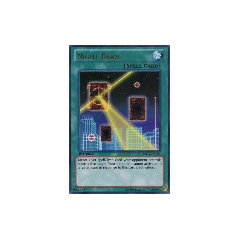 Yu-Gi-Oh! - Night Beam (GAOV-EN055) - Galactic Overlord - 1st