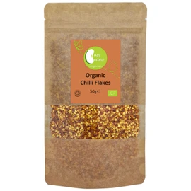 Organic Chilli Flakes - Certified Organic - by Busy Beans Organic (50g)