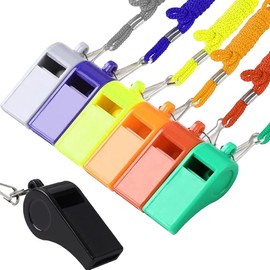 QUANTALY Whistle Emergency Whistle Emergency Rescue Lightweight Coach Referee Basketball Baseball Competition Supplies (Pack of 7)