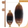 24 Inch Spring Twist Ombre Hair 1B/30/27,8 Packs Cuban Twist