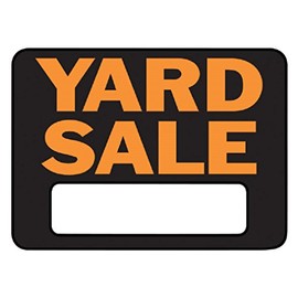 Yard Sale Sign [Set of 10]