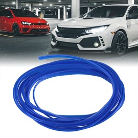 X AUTOHAUX Car Interior Trim Strip Line Gap Door Edge Seal Protector Dark Blue 5m 16.4ft