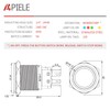 APIELE 19mm Momentary Push Button Switch On Off Stainless Steel