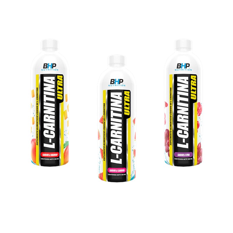 BHP ULTRA L-Carnitina Liq. Ultra 500 ml sandía