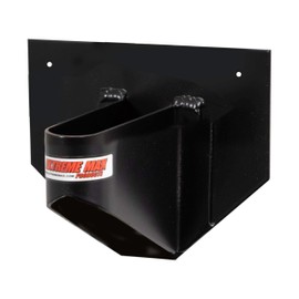 Extreme Max 5001.6641 Universal Wall-Mount Aluminum T-Handle Tool Holder for Enclosed Race Trailer, Shop, Garage, Storage - Black