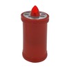 Velamp Lumino Elettrico a Led 15,2cm, Durata 90gg, rosso con