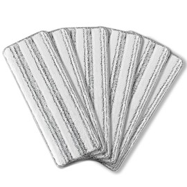 SWIFTIRON Flat Mop Pad, 14.2" X 4.3" Mop Pads Washable Microfiber Squeeze Cleaning Mop Heads Replacement Wet and Dry Use Mop (1)