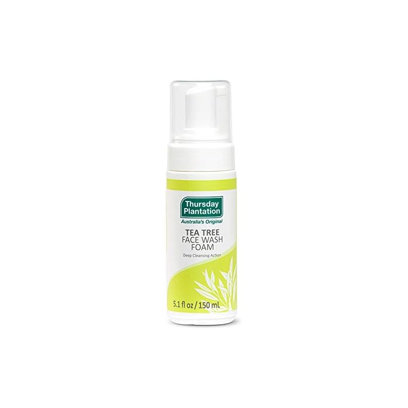 Jueves Plantación Árbol de té de espuma de lavado facial