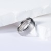 King Will Basic 7mm Mens Titanium Wedding Ring Brushed Finished